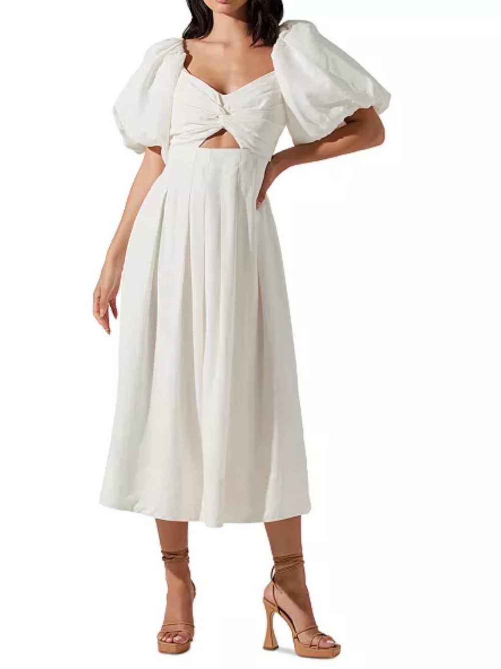 NWT ASTR the Label- Serilda Midi Dress- Size Small